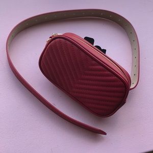 Steve Madden Red Fanny pack